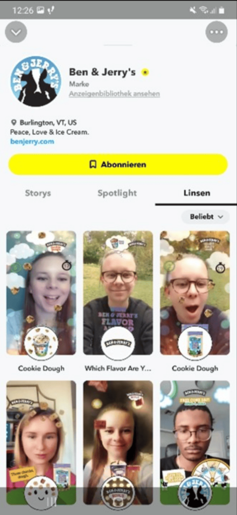 Wie können Unternehmen Snapchat nutzen?