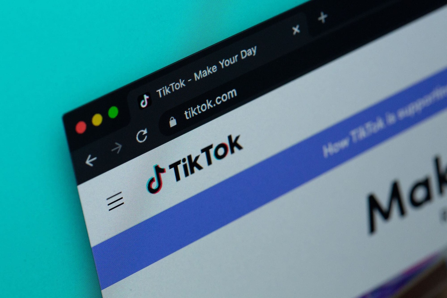 tik tok logo website